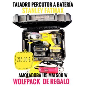 Taladro percutor a batería